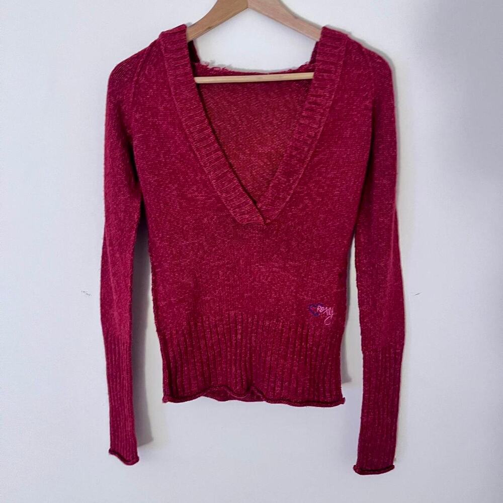 The cutest red knit hooded